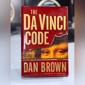The Da Vinci Code Dan Brown Hardcover Mystery Thriller Robert Langdon